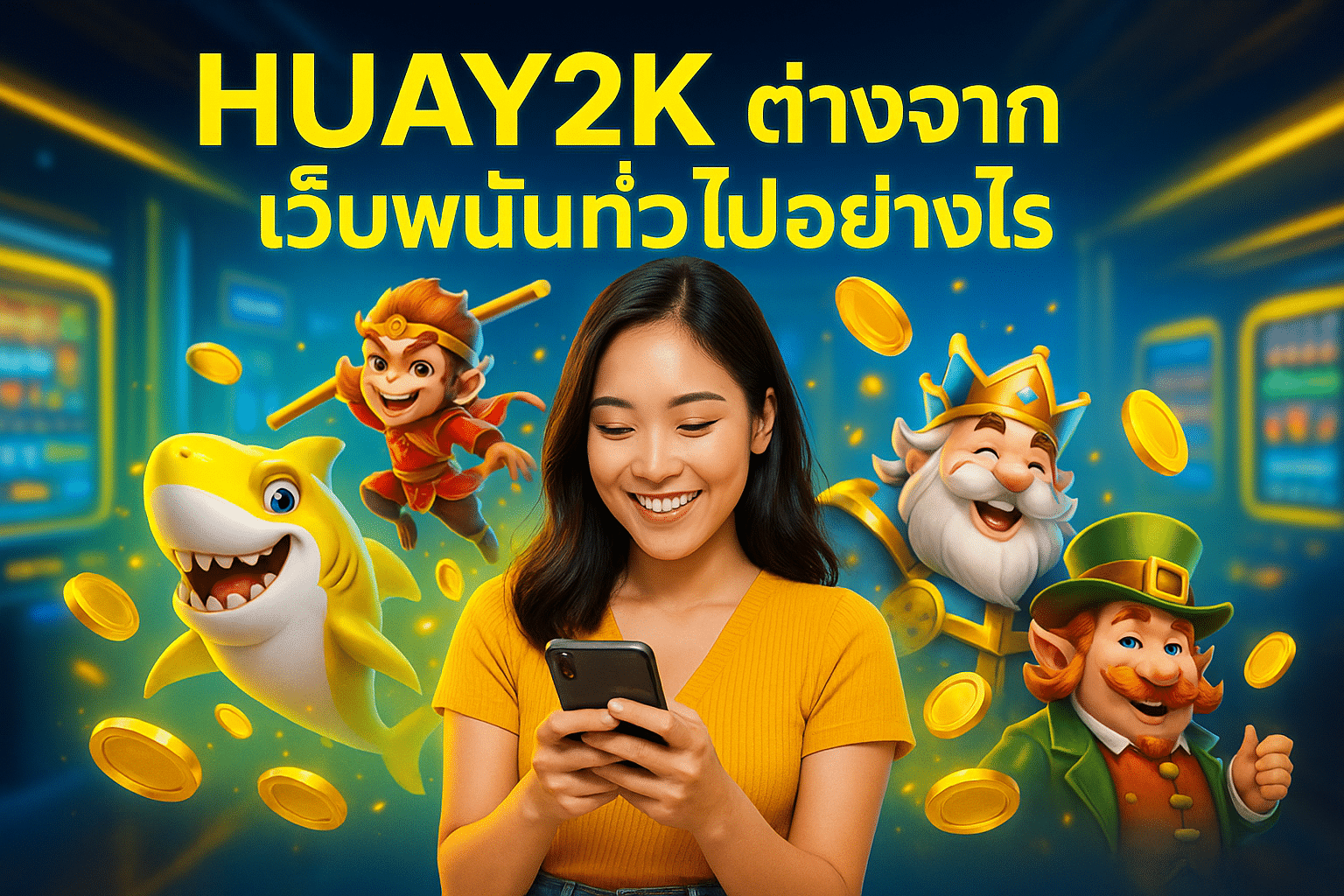 HUAY2K ต่างจากเว็บพนันทั่วไปอย่างไร