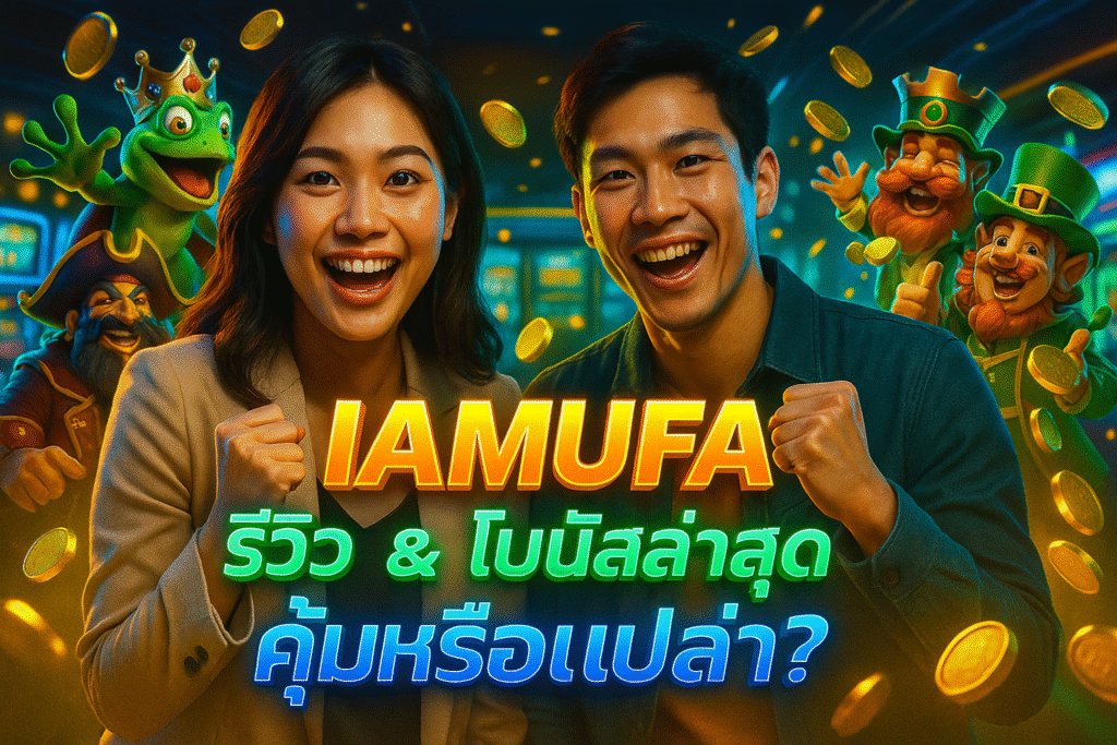 IAMUFA รีวิว & โบนัสล่าสุด คุ้มหรือเปล่า?