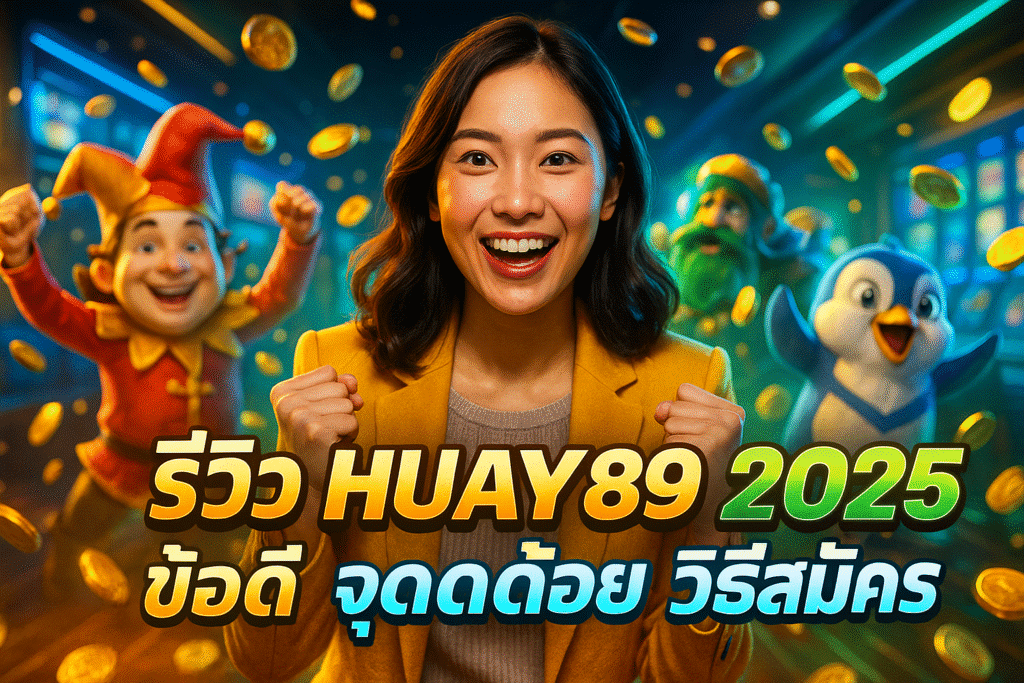 รีวิว HUAY89 2025 ข้อดี จุดด้อย วิธีสมัคร