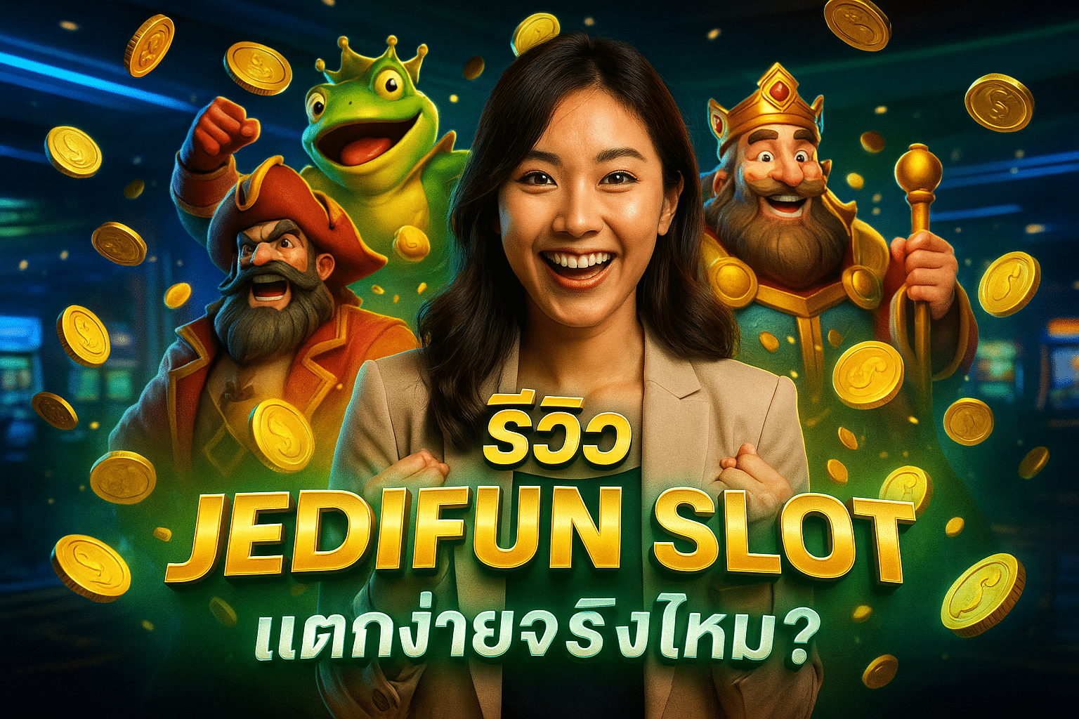 รีวิว JEDIFUN SLOT แตกง่ายจริงไหม?
